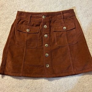 American Eagle Corduroy skirt